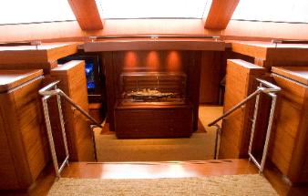 Sailing yacht Ethereal features LED lighting by Illumination Optics and BD Design